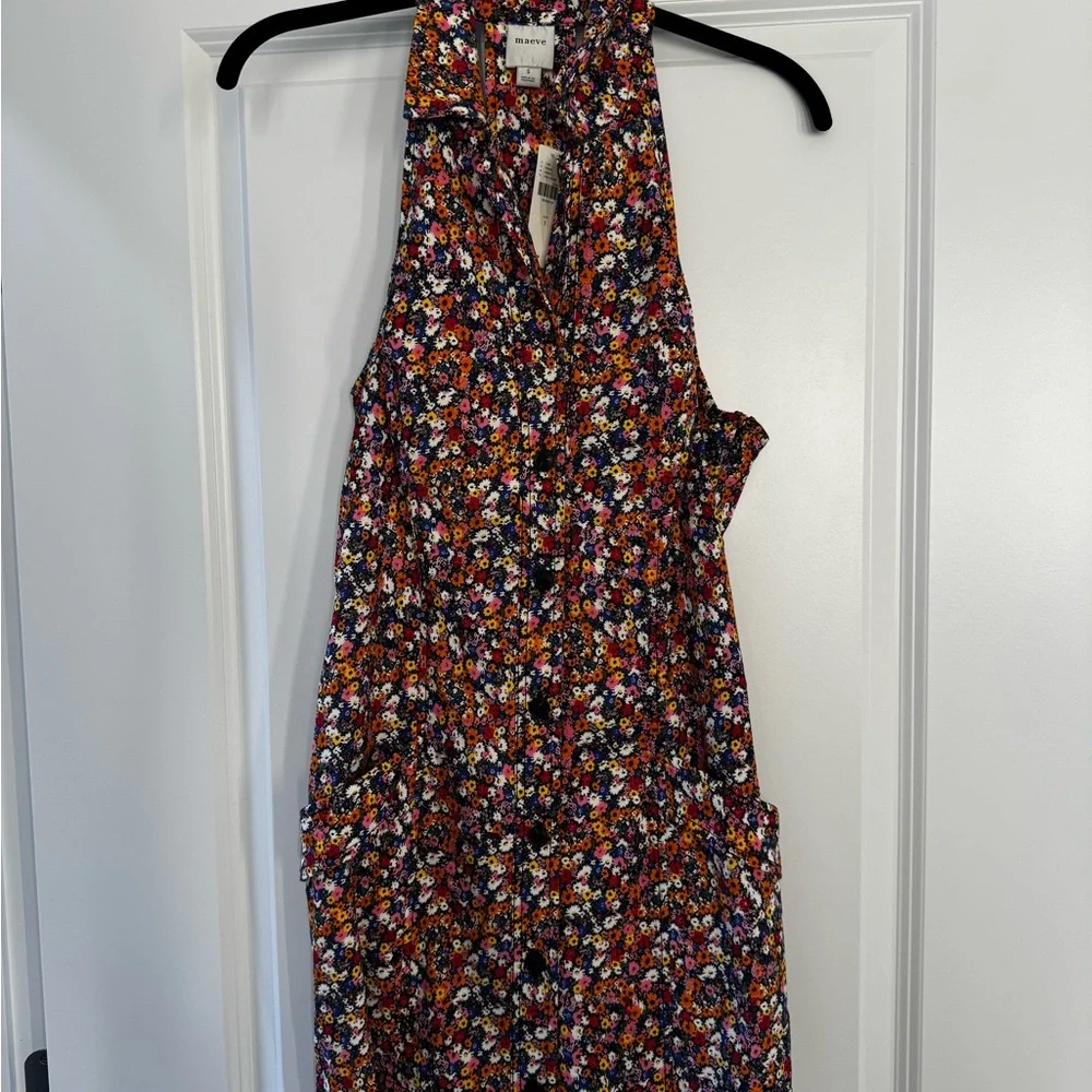 The Amelia Collared Mini Dress by Maeve | Anthropologie - Picture 5 of 6